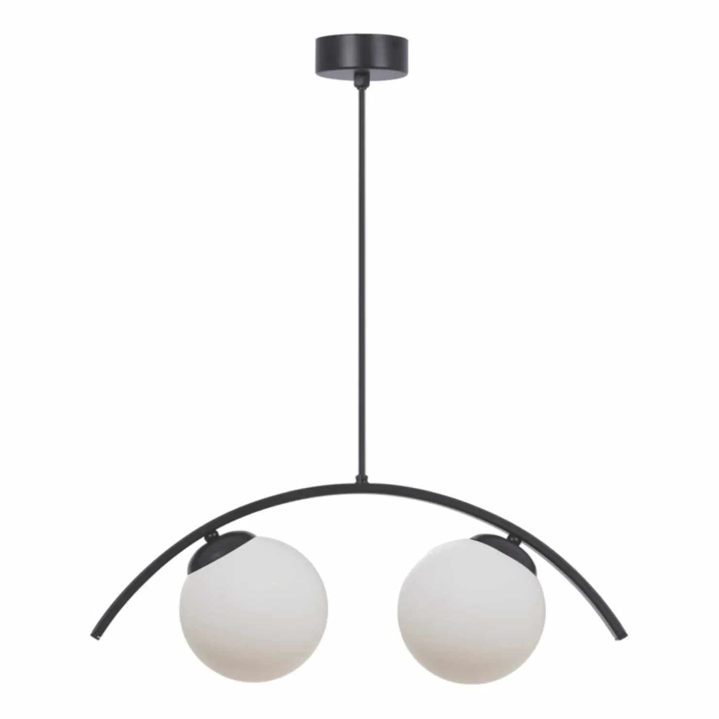 Best Sklep Kaja Czarna, designerska lampa nad stół w jadalni ZM 5013 WAVE | Kaja