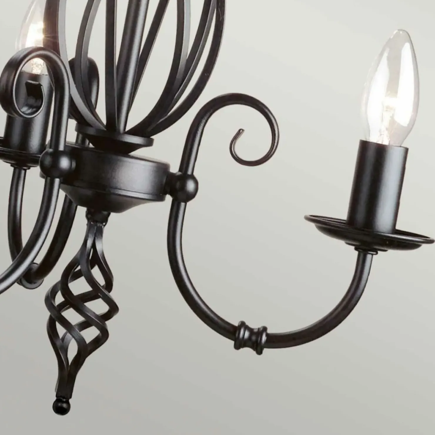 Czarna, estetyczna lampa wisząca ART3-BLACK z serii ARTISAN*Sklep Kaja Online