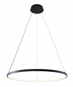 Cheap Sklep Kaja Czarna, geometryczna lampa wisząca ⌀60cm 2023201-BK60 BRENO | Kaja