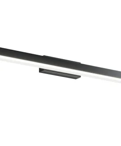 Czarna lampa ścienna LED nad lustro 60cm MIR012WL-L14B4K FICHTE*Sklep Kaja Cheap