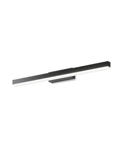 Czarna lampa ścienna LED nad lustro 60cm MIR012WL-L14B4K FICHTE*Sklep Kaja Cheap