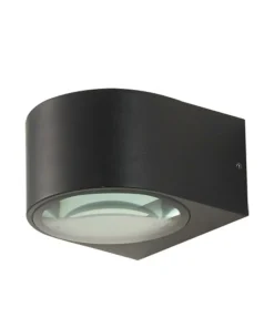 Czarna lampa elewacyjna LED 10W 4000K OWL-8082-4K PESARO | Kaja*Sklep Kaja Hot