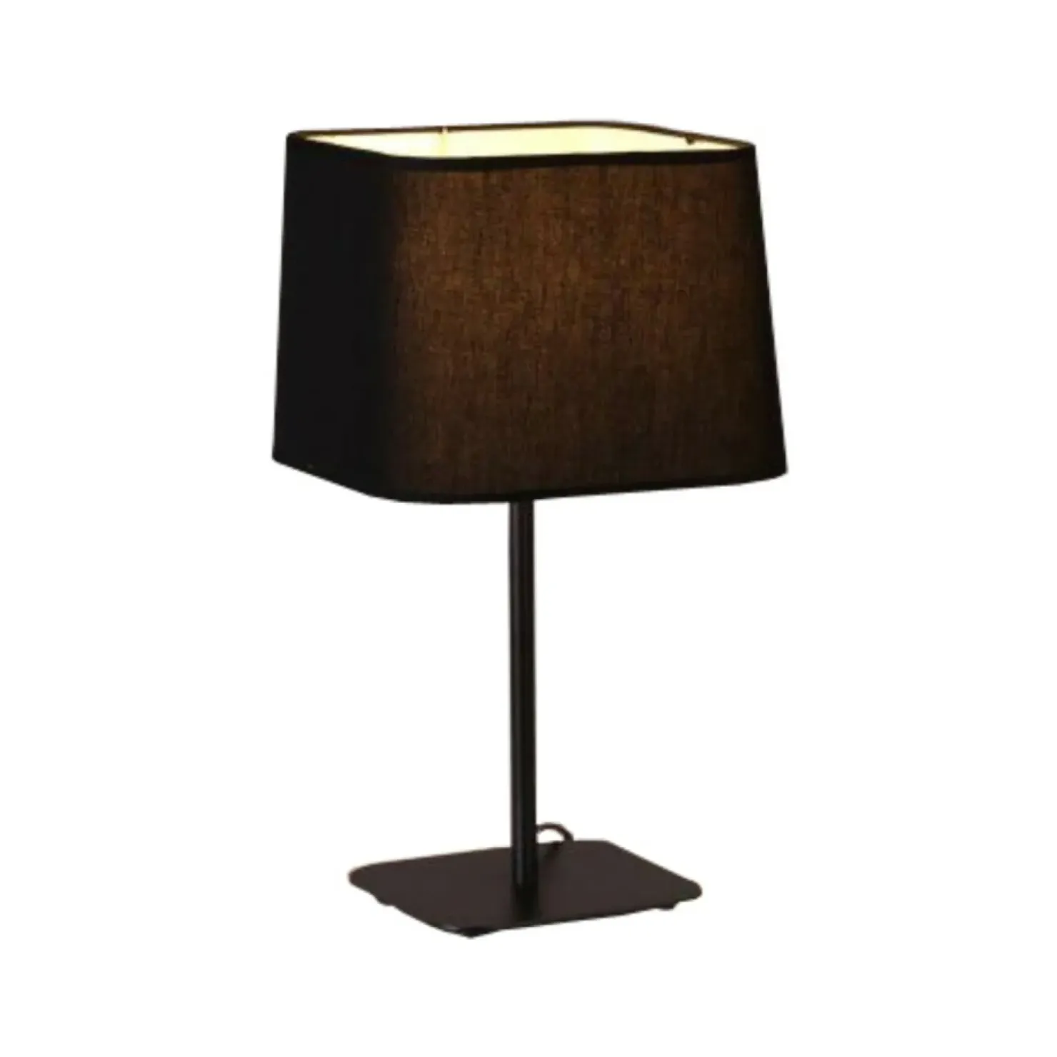 Czarna lampa na szafkę nocną LP-332/1T BK MARBELLA | Kaja Oświetlenie*Sklep Kaja New