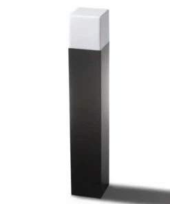 Czarna lampa ogrodowa stojąca słupek E27 AZ4444 SORANO | Kaja*Sklep Kaja Best