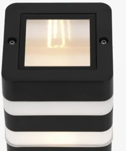 Czarna lampa ogrodowa, styl klasyczny, IP44 K-8208 z serii TAMIZA*Sklep Kaja Cheap