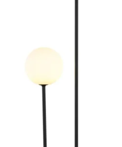 Czarna lampa podłogowa, idealna do salonu JUP 1951 z serii SELEN*Sklep Kaja Online