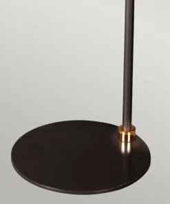 Czarna lampa podłogowa z abażurem BALANCE-FL-BKPB z serii BALANCE*Sklep Kaja Discount