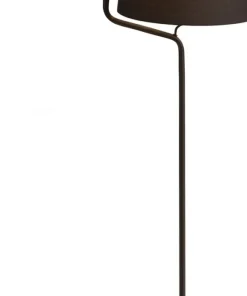 Czarna lampa podłogowa z abażurem MX F0036 CHICAGO | Kaja Oświetlenie*Sklep Kaja Cheap