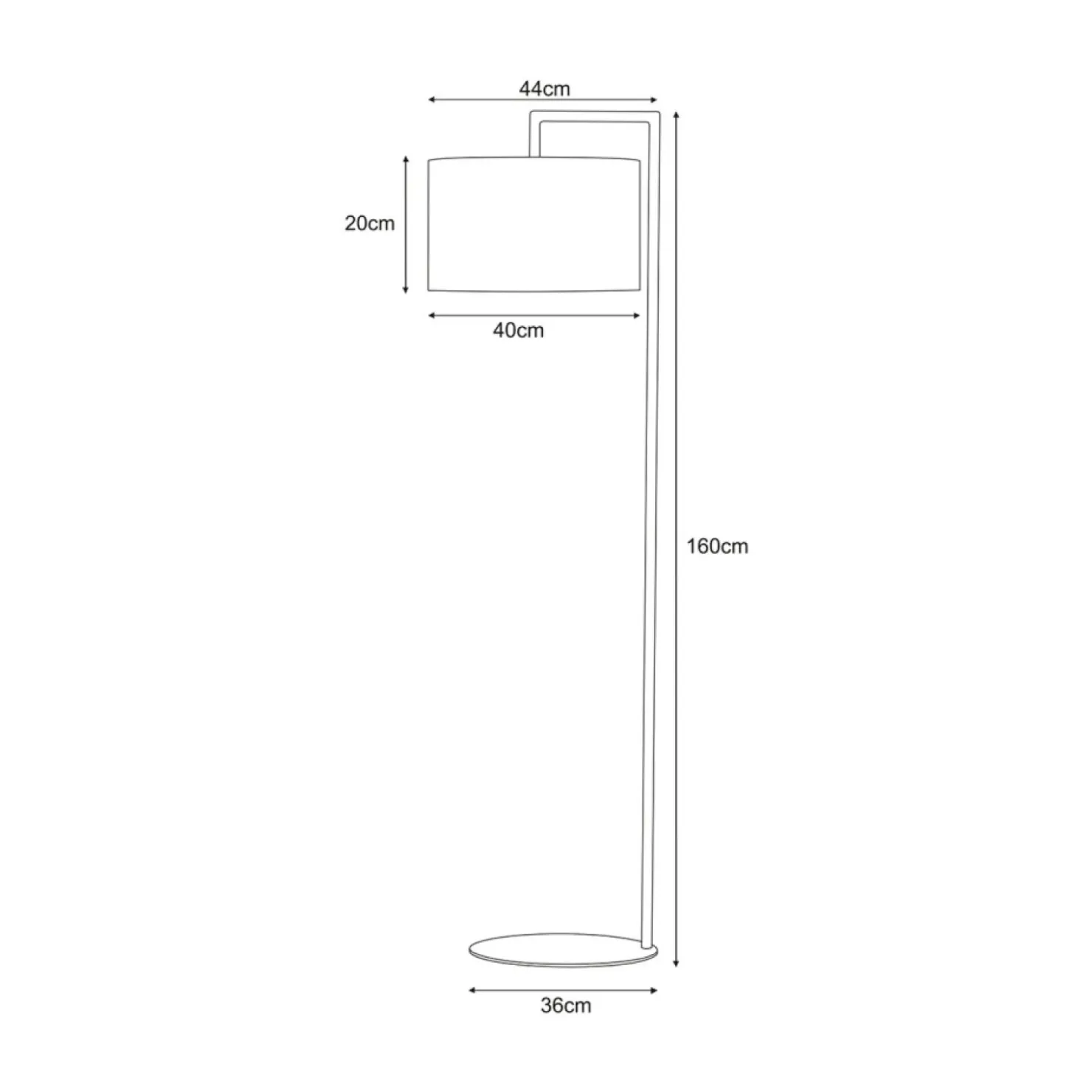 Czarna lampa podłogowa z dekoracyjnym abażurem K-5225 z serii ZIMBO*Sklep Kaja Cheap