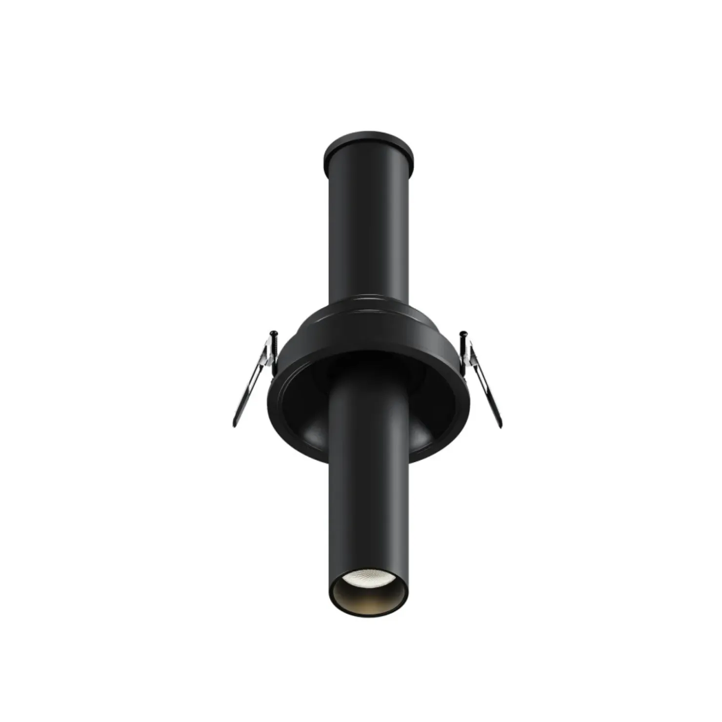 Czarna lampa podtynkowa, wpuszczana C140RS-L200-7W3K-B z serii FOCUS T*Sklep Kaja Hot