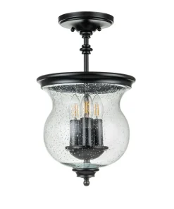 Czarna lampa sufitowa FE-PICKERING-LANE-SF-BLK z serii PICKERING LANE*Sklep Kaja New
