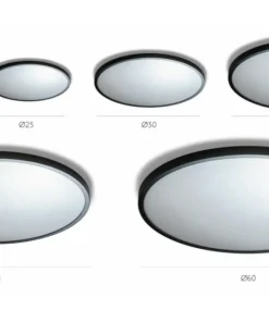 Czarna lampa sufitowa plafon LED 3000K AZ4239 MALTA | Kaja Oświetlenie*Sklep Kaja Best