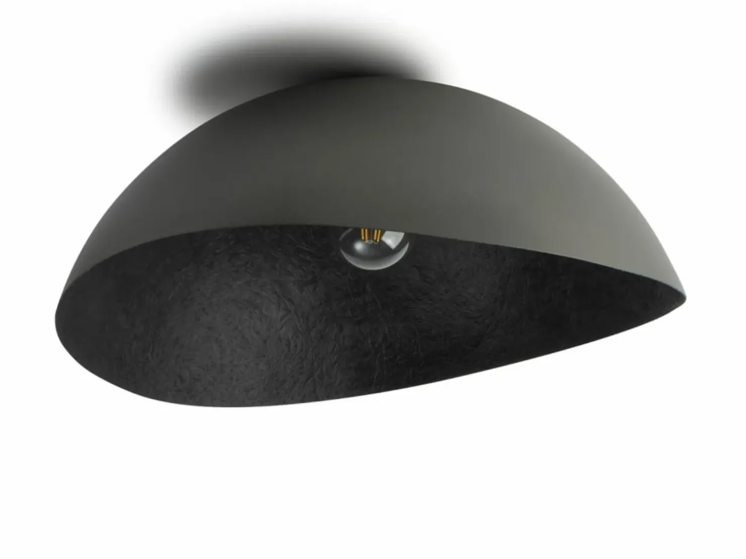 Online Sklep Kaja Czarna lampa sufitowa, plafon, do korytarza SIG 40626 z serii SOLARIS