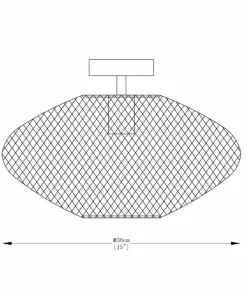 Cheap Sklep Kaja Czarna lampa sufitowa w stylu loftowym ZM A8130-BK z serii ORION