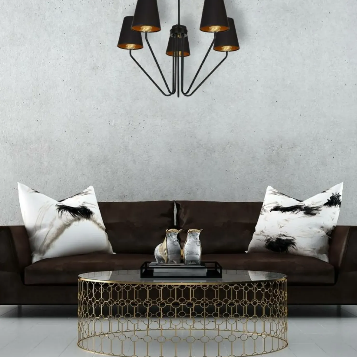 Best Sale Sklep Kaja Czarna lampa sufitowa z ozdobnymi abażurami MLP4913 z serii VICTORIA | Kaja Oświ
