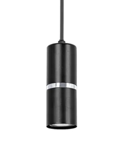 Best Sale Sklep Kaja Czarna lampa wisząca na podłużnej listwie K-5246 z serii VESTA