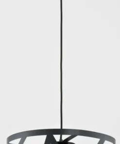 Shop Sklep Kaja Czarna lampa wisząca z designerskim kloszem AL 60310 | Kaja