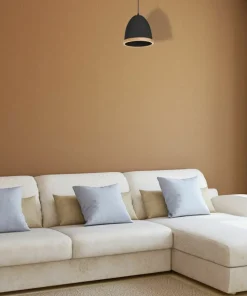 Best Sklep Kaja Czarna lampa wisząca z drewnianą obwódką MLP8852 z serii STUDIO | Kaja Oświetlen