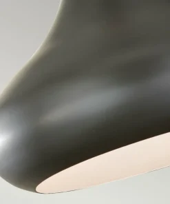 New Sklep Kaja Czarna lampa wisząca, z dużym gwintem FE-BESO-P-M-DBZ z serii BESO ciemnobrązowe