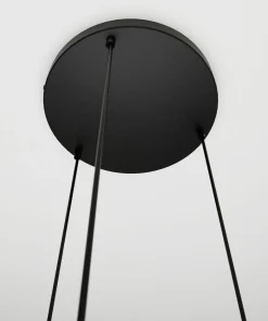 Cheap Sklep Kaja Czarna lampa wisząca z kloszami do salonu 712/3PREM | Kaja Oświetlenie