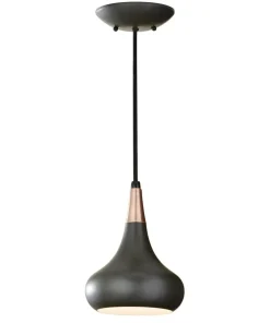 Online Sklep Kaja Czarna lampa wisząca z ozdobą FE-BESO-P-S-DBZ z serii BESO ciemnobrązowy