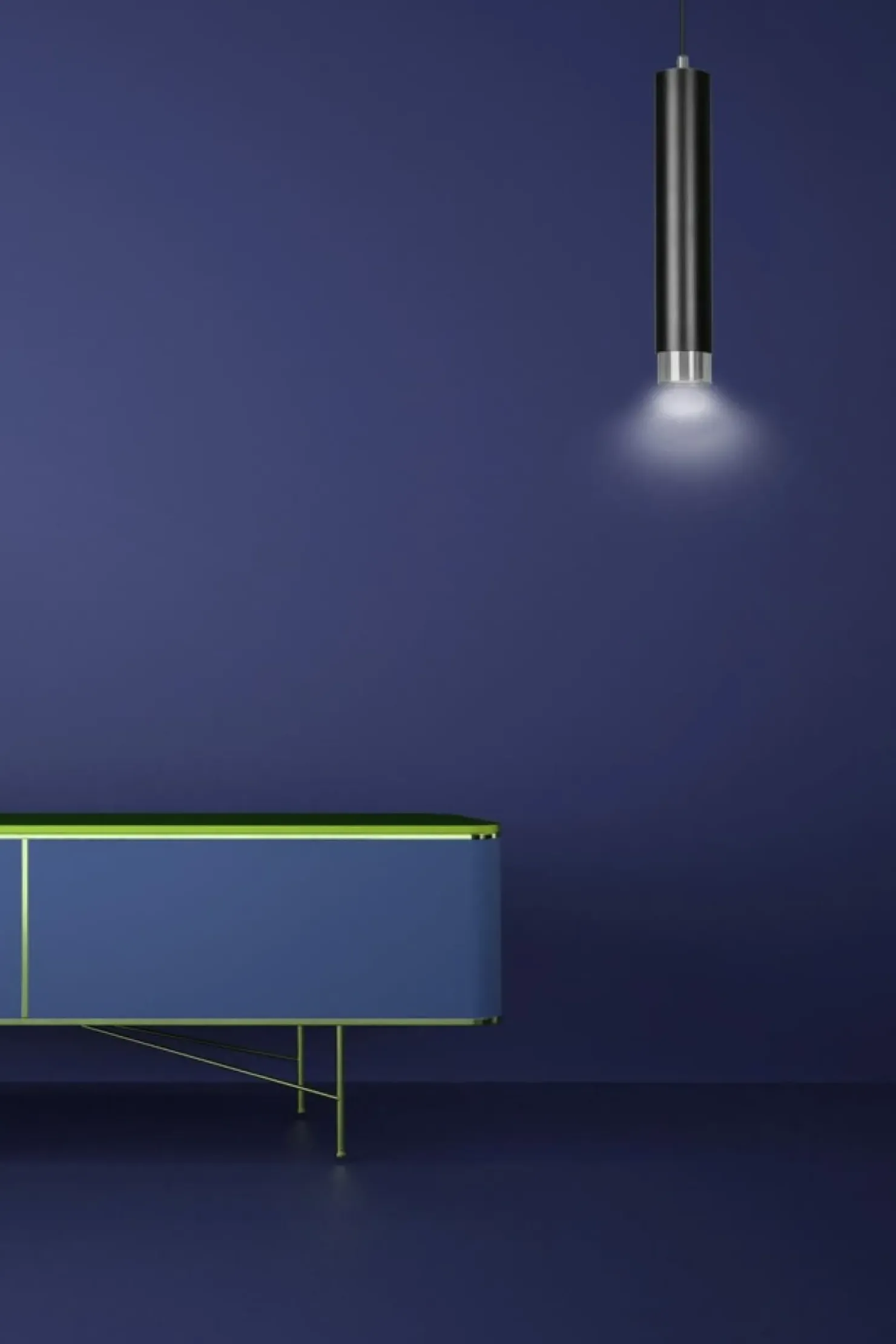 Best Sklep Kaja Czarna lampa wisząca ze srebrnymi zrobieniami 643/1 | Kaja Oświetlenie