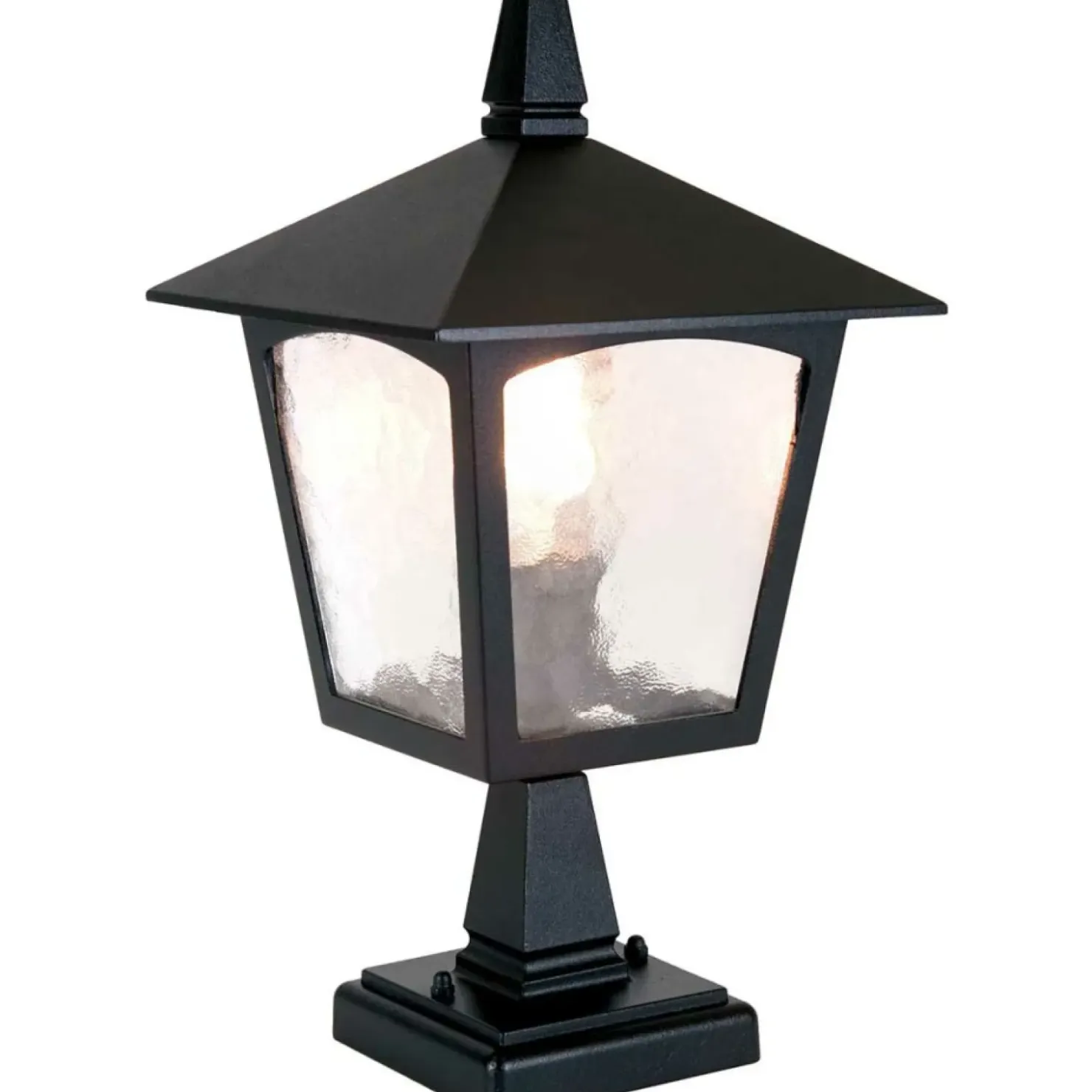 Czarna lampa zewnętrzna, cokołowa BL7-BLACK z serii YORK*Sklep Kaja Best Sale
