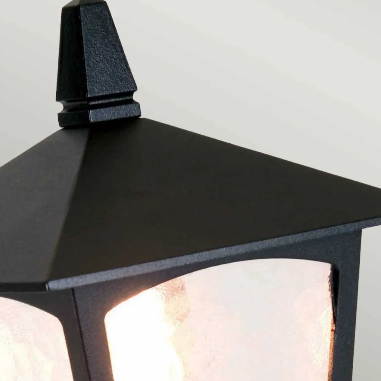 Czarna lampa zewnętrzna, cokołowa BL7-BLACK z serii YORK*Sklep Kaja Best Sale