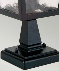 Czarna lampa zewnętrzna, cokołowa BL7-BLACK z serii YORK*Sklep Kaja Best Sale