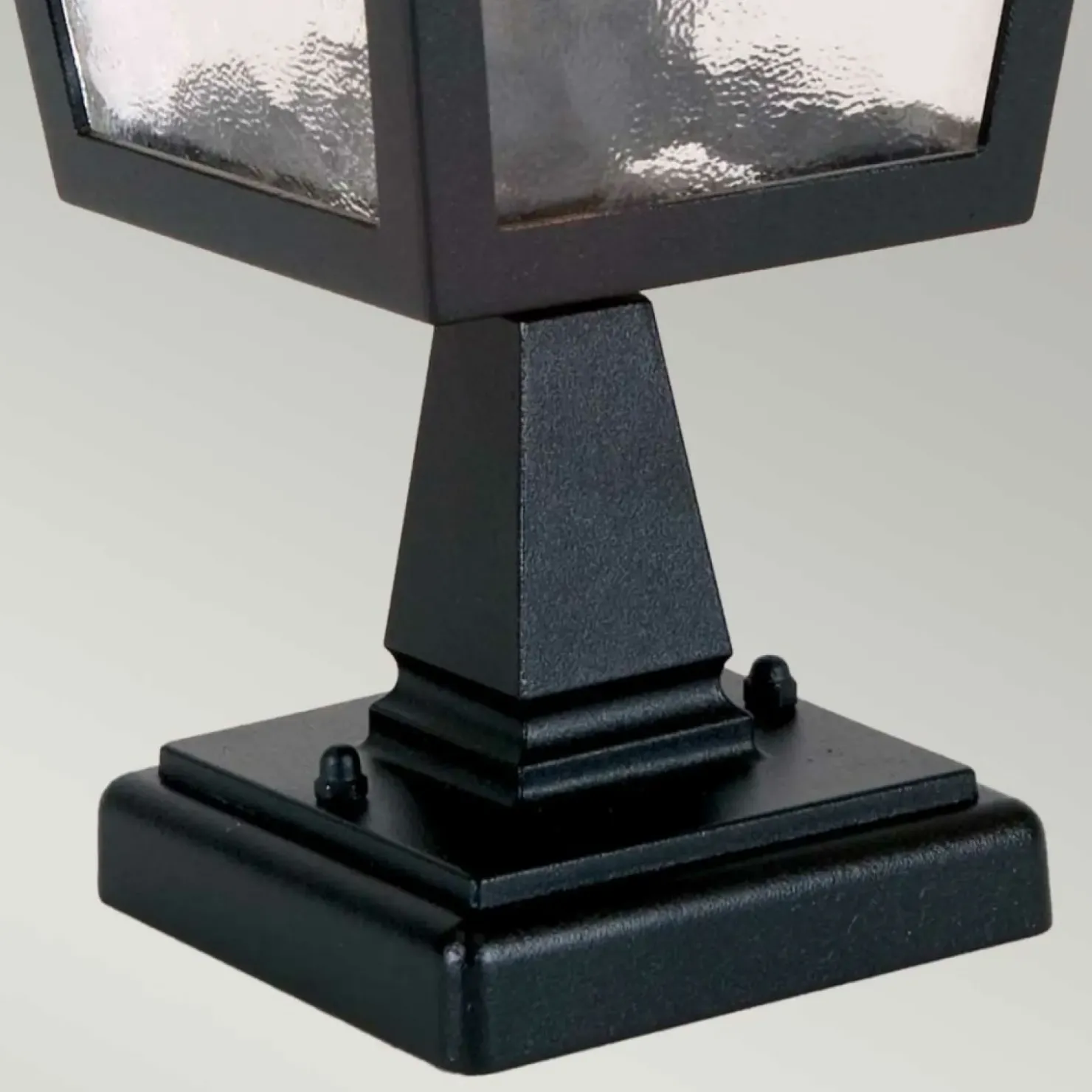Czarna lampa zewnętrzna, cokołowa BL7-BLACK z serii YORK*Sklep Kaja Best Sale