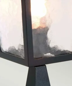 Czarna lampa zewnętrzna, cokołowa BL7-BLACK z serii YORK*Sklep Kaja Best Sale