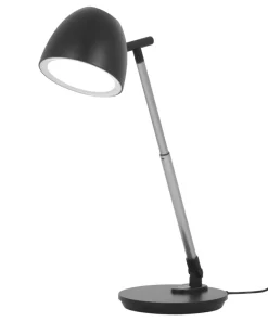 Czarna lampka biurkowa, wbudowany LED K-BL1528 z serii LOLEK*Sklep Kaja Clearance