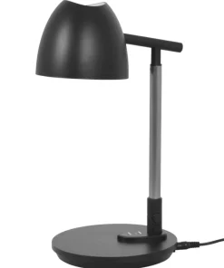 Czarna lampka biurkowa, wbudowany LED K-BL1528 z serii LOLEK*Sklep Kaja Clearance