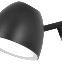 Czarna lampka biurkowa, wbudowany LED K-BL1528 z serii LOLEK*Sklep Kaja Clearance