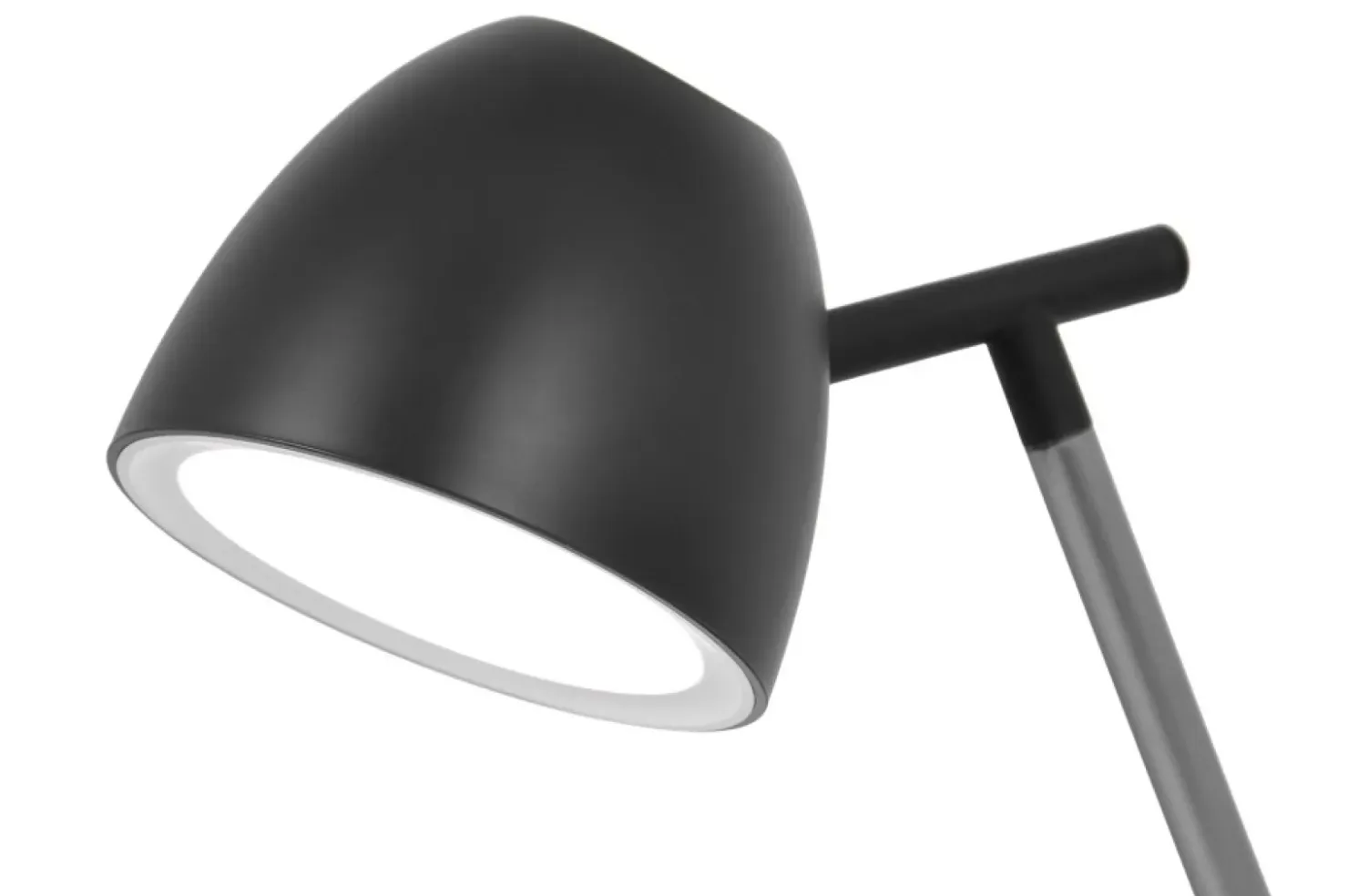 Czarna lampka biurkowa, wbudowany LED K-BL1528 z serii LOLEK*Sklep Kaja Clearance