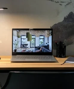 Czarna lampka biurkowa z wbudowanym LED-em 8404 | Kaja Oświetlenie*Sklep Kaja Sale