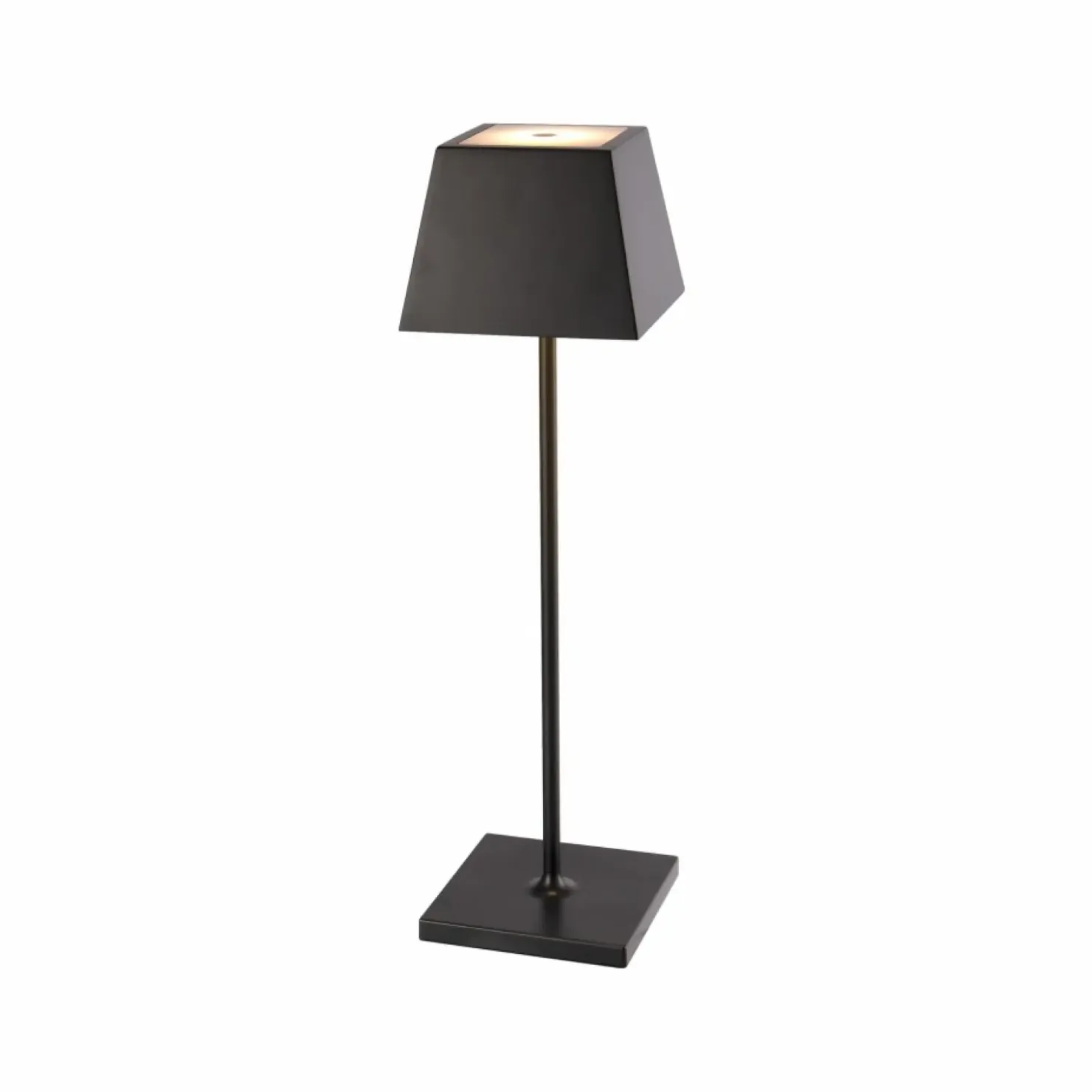 Czarna lampka nocna ze zintegrowanym LED-em 8398 | Kaja Oświetlenie*Sklep Kaja Fashion