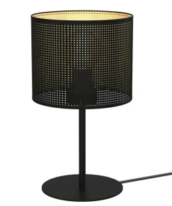 Czarna lampka stołowa, do sypialni LX 5256 z serii LOFT SHADE | Kaja*Sklep Kaja Outlet