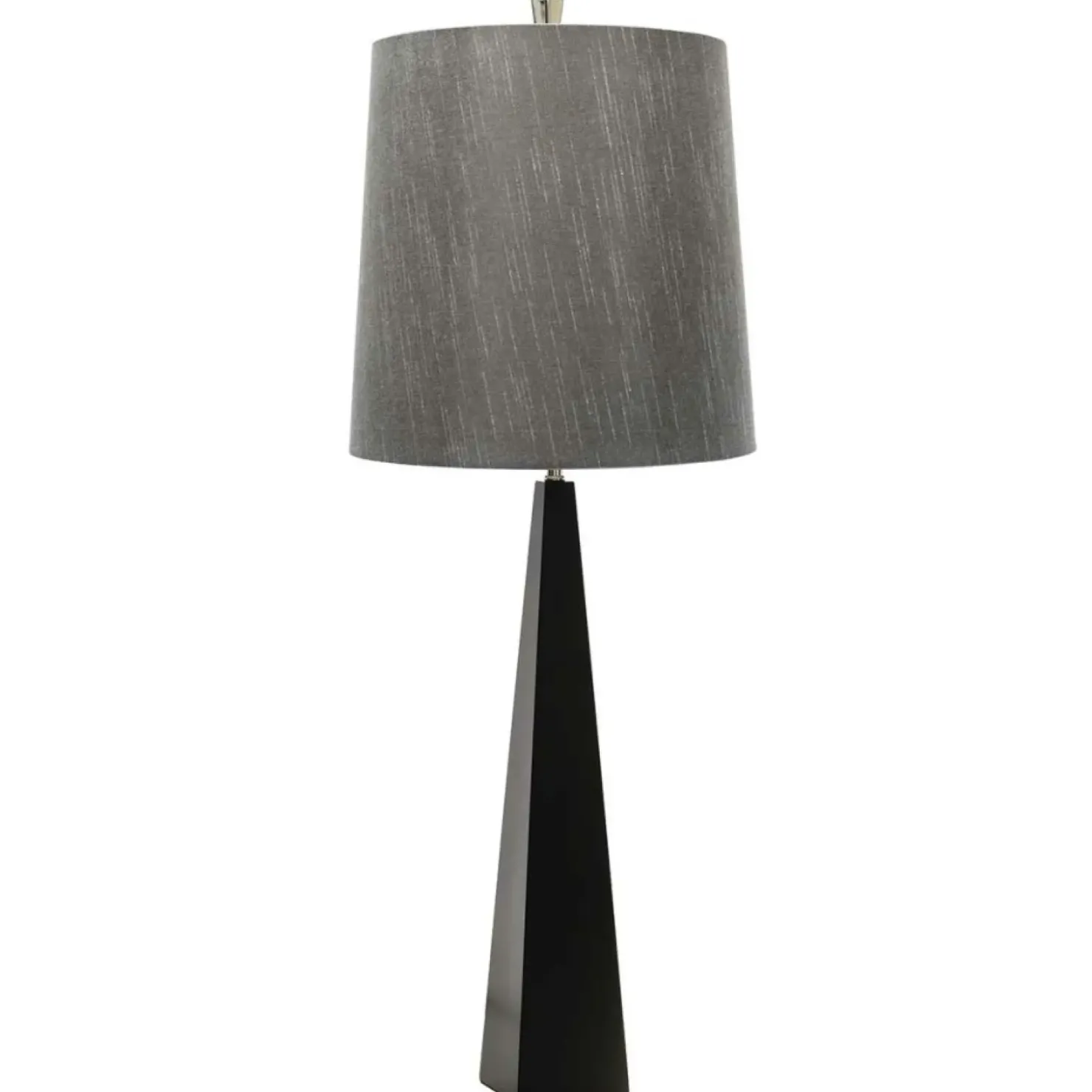 Czarna lampka stołowa z abażurem ASCENT-TL-BLK z serii ASCENT*Sklep Kaja Online