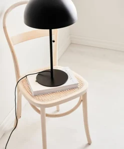 Czarna lampka stołowa z szerokim kloszem 108258 | Kaja Oświetlenie*Sklep Kaja Outlet