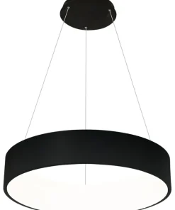 Cheap Sklep Kaja Czarna, ledowa lampa wisząca, nad stół ML6358 z serii OHIO | Kaja Oświetlenie