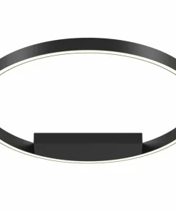 Czarna, ledowa lampa wisząca, Ø60cm MOD058CL-L35B4K z serii RIM | Kaja*Sklep Kaja Best