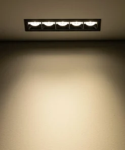 Czarna, ledowa lampa wpustowa 20,7cm 36° 3000K 10062 MIDI LED | Kaja*Sklep Kaja Shop