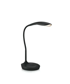 Czarna ledowa lampka biurkowa z gniazdem USB 106094 | Kaja Oświetlenie*Sklep Kaja Cheap