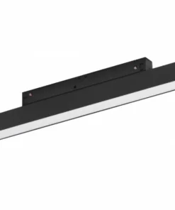 Czarna listwa LED do szyny magnetycznej 1-fazowej AZ4605 SAGA | Kaja*Sklep Kaja Store