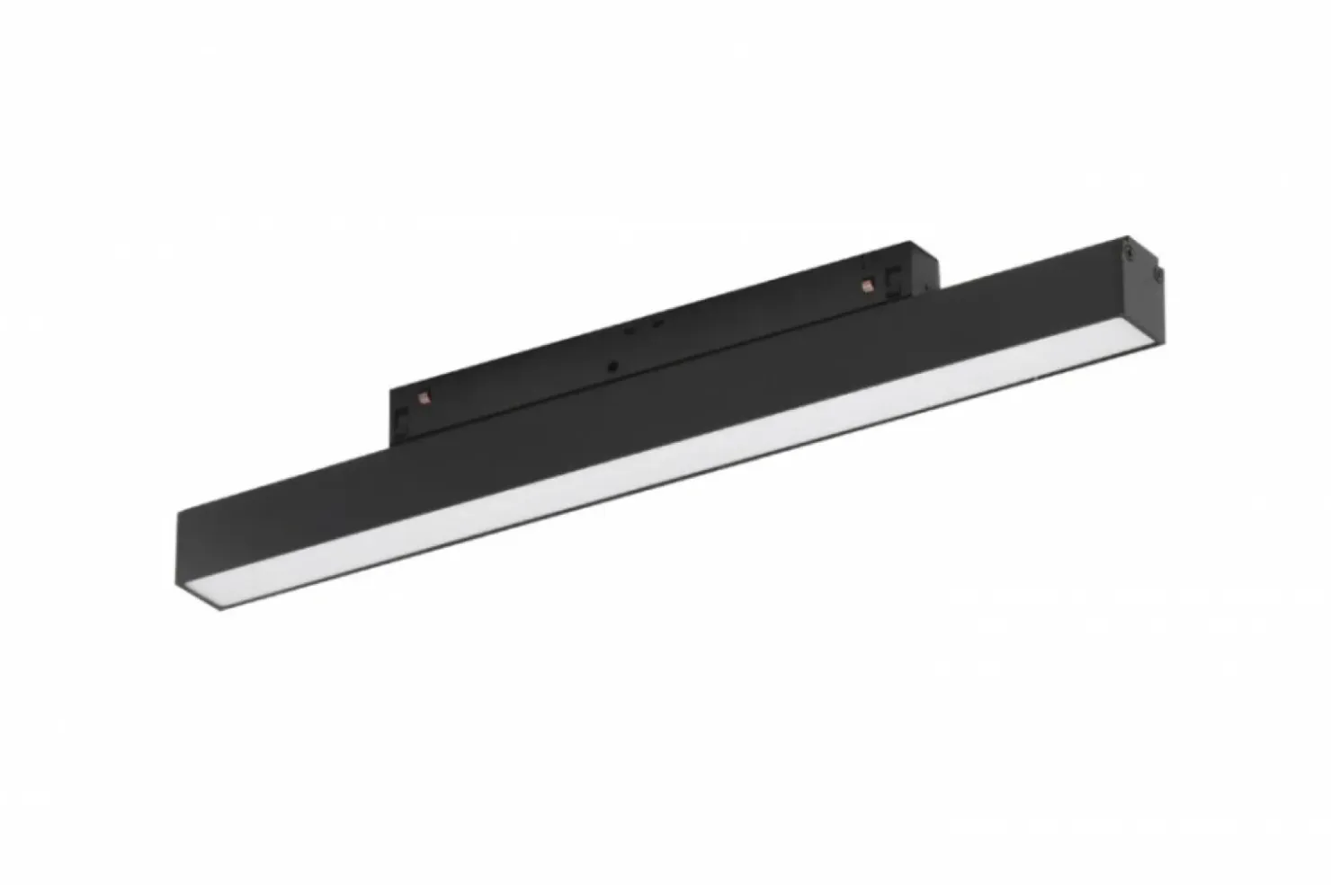 Czarna listwa LED do szyny magnetycznej 1-fazowej AZ4605 SAGA | Kaja*Sklep Kaja Store