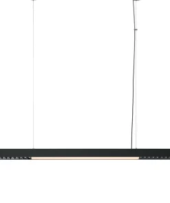 Fashion Sklep Kaja Czarna listwa LED nad stół 120cm LP-1301/1P L BK SMART CALI L | Kaja