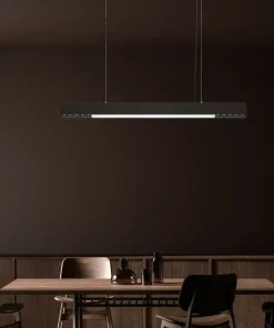 Hot Sklep Kaja Czarna listwa LED nad stół 80cm LP-1301/1P M BK SMART CALI | Kaja