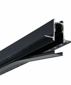 Czarna listwa podtynkowa magnetyczna 1F 10157 LVM TRACK | Kaja*Sklep Kaja Outlet