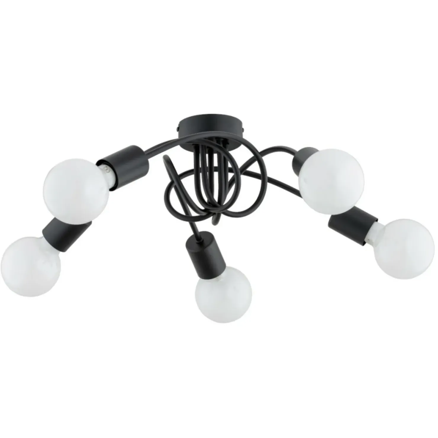 Cheap Sklep Kaja Czarna, minimalistyczna lampa sufitowa AL 63237 z serii FARTA